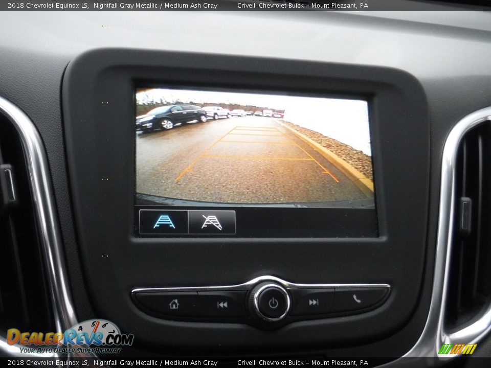 2018 Chevrolet Equinox LS Nightfall Gray Metallic / Medium Ash Gray Photo #16