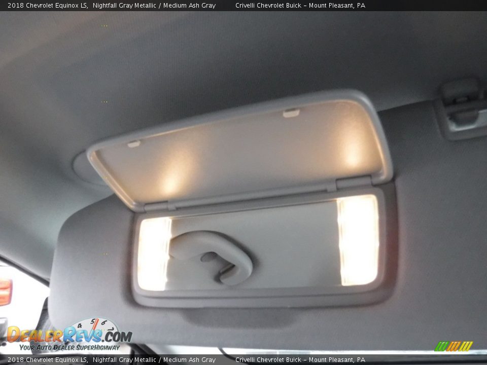2018 Chevrolet Equinox LS Nightfall Gray Metallic / Medium Ash Gray Photo #23