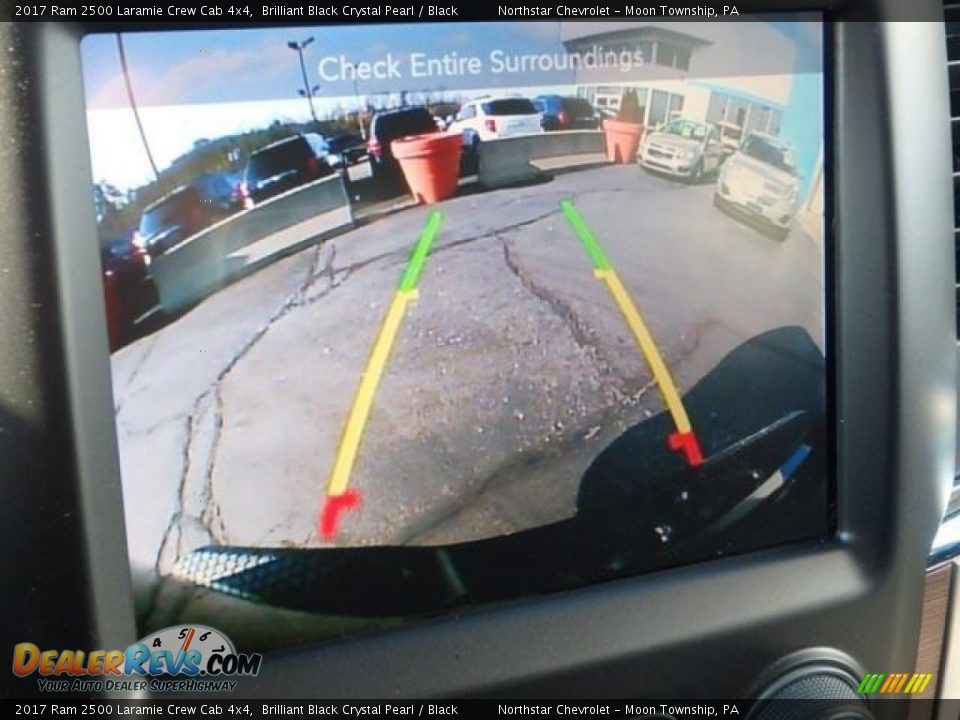 2017 Ram 2500 Laramie Crew Cab 4x4 Brilliant Black Crystal Pearl / Black Photo #30