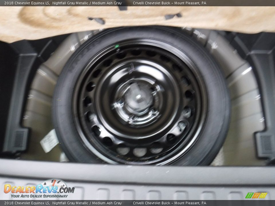 2018 Chevrolet Equinox LS Nightfall Gray Metallic / Medium Ash Gray Photo #27