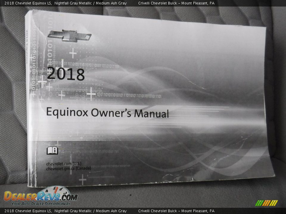 2018 Chevrolet Equinox LS Nightfall Gray Metallic / Medium Ash Gray Photo #28