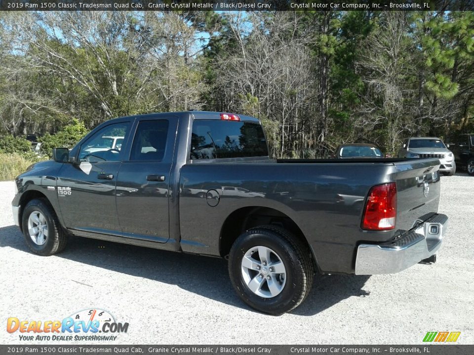 2019 Ram 1500 Classic Tradesman Quad Cab Granite Crystal Metallic / Black/Diesel Gray Photo #3