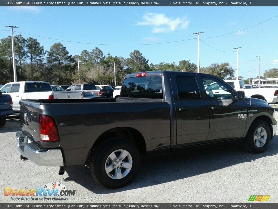 2019 Ram 1500 Classic Tradesman Quad Cab Granite Crystal Metallic / Black/Diesel Gray Photo #5