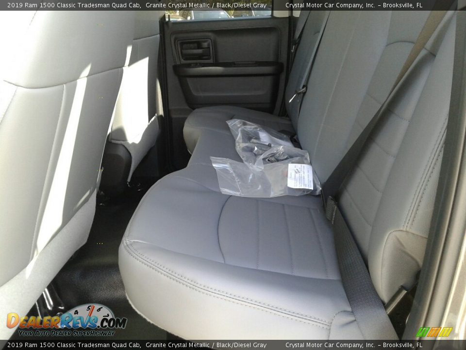 2019 Ram 1500 Classic Tradesman Quad Cab Granite Crystal Metallic / Black/Diesel Gray Photo #10