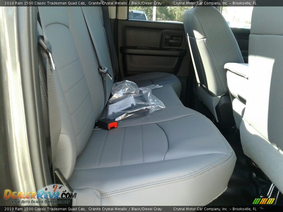 2019 Ram 1500 Classic Tradesman Quad Cab Granite Crystal Metallic / Black/Diesel Gray Photo #11
