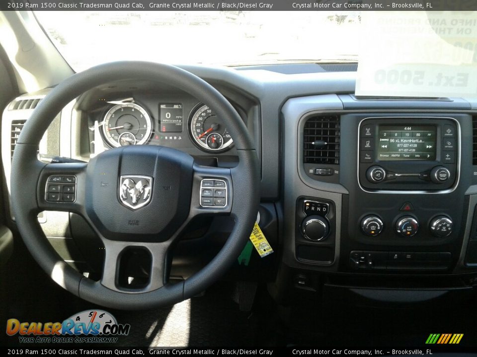 2019 Ram 1500 Classic Tradesman Quad Cab Granite Crystal Metallic / Black/Diesel Gray Photo #13