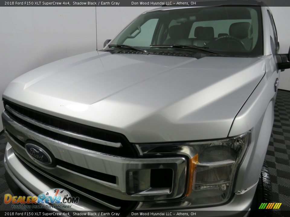 2018 Ford F150 XLT SuperCrew 4x4 Shadow Black / Earth Gray Photo #5
