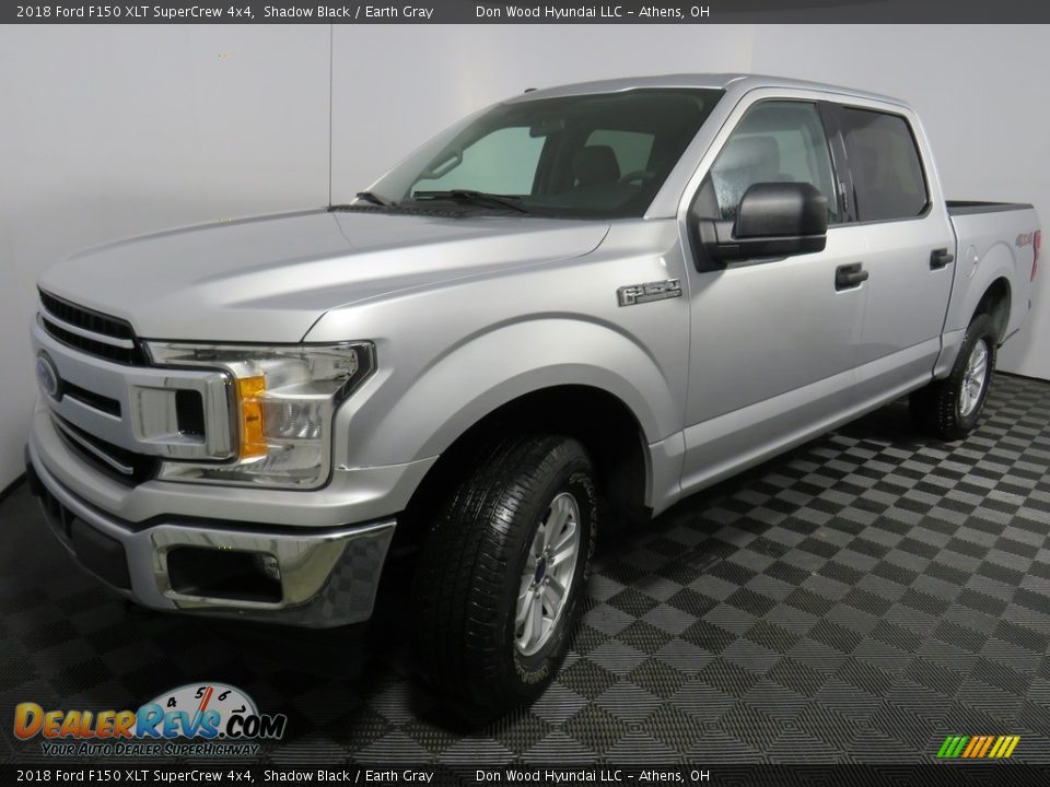 2018 Ford F150 XLT SuperCrew 4x4 Shadow Black / Earth Gray Photo #8