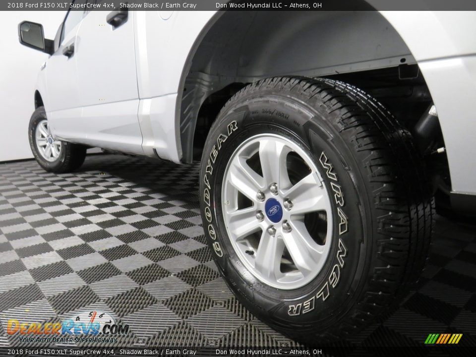 2018 Ford F150 XLT SuperCrew 4x4 Shadow Black / Earth Gray Photo #10