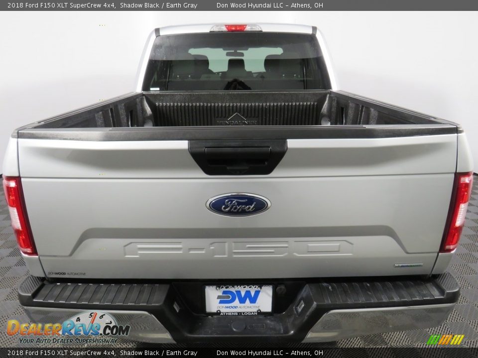 2018 Ford F150 XLT SuperCrew 4x4 Shadow Black / Earth Gray Photo #12