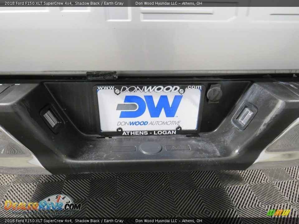 2018 Ford F150 XLT SuperCrew 4x4 Shadow Black / Earth Gray Photo #13