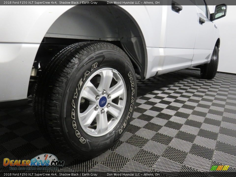 2018 Ford F150 XLT SuperCrew 4x4 Shadow Black / Earth Gray Photo #15