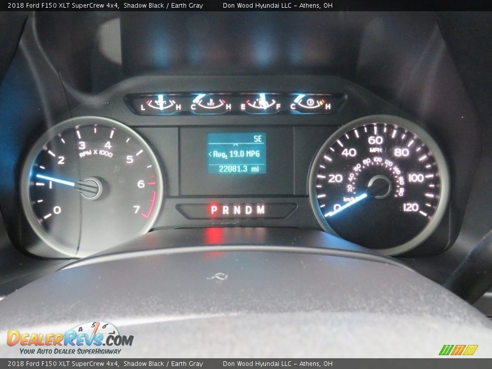 2018 Ford F150 XLT SuperCrew 4x4 Shadow Black / Earth Gray Photo #18