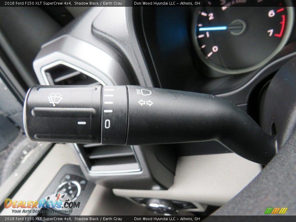 2018 Ford F150 XLT SuperCrew 4x4 Shadow Black / Earth Gray Photo #20