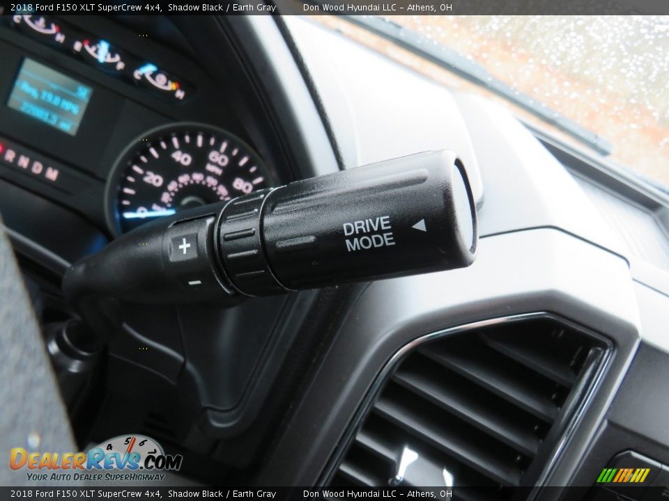 2018 Ford F150 XLT SuperCrew 4x4 Shadow Black / Earth Gray Photo #23