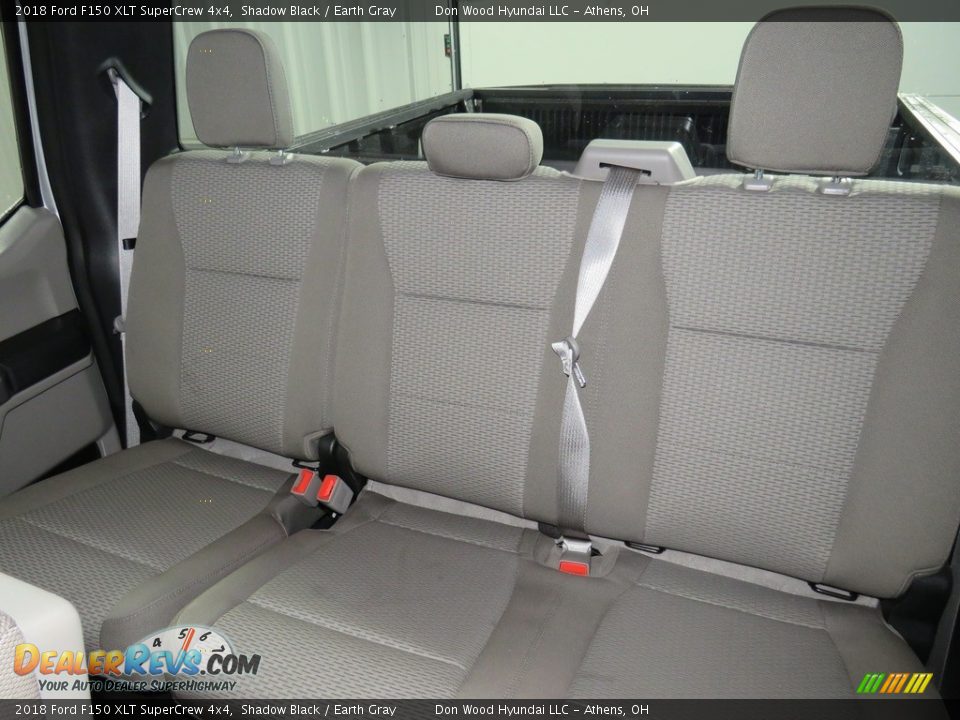 2018 Ford F150 XLT SuperCrew 4x4 Shadow Black / Earth Gray Photo #29