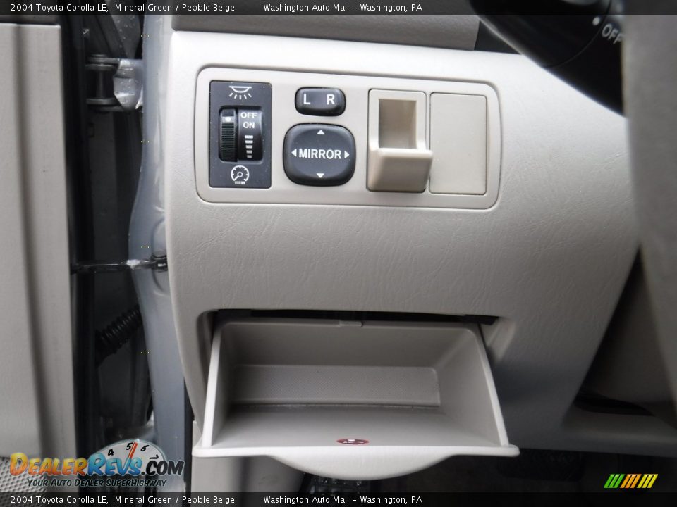 2004 Toyota Corolla LE Mineral Green / Pebble Beige Photo #13