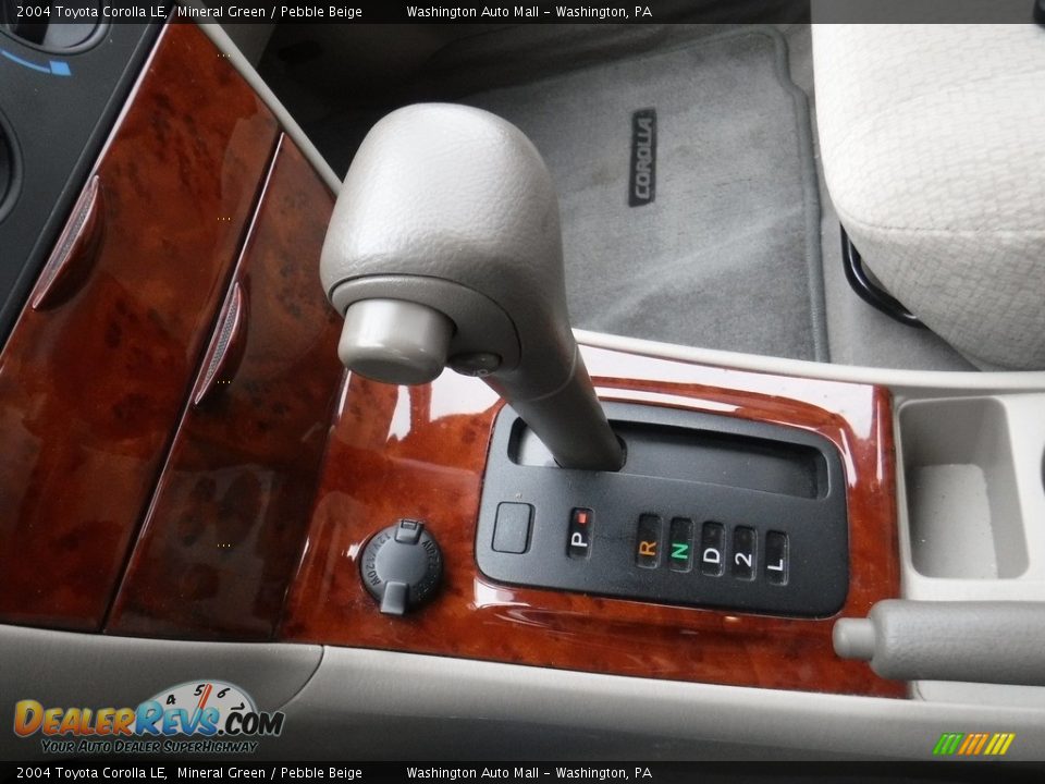 2004 Toyota Corolla LE Mineral Green / Pebble Beige Photo #15