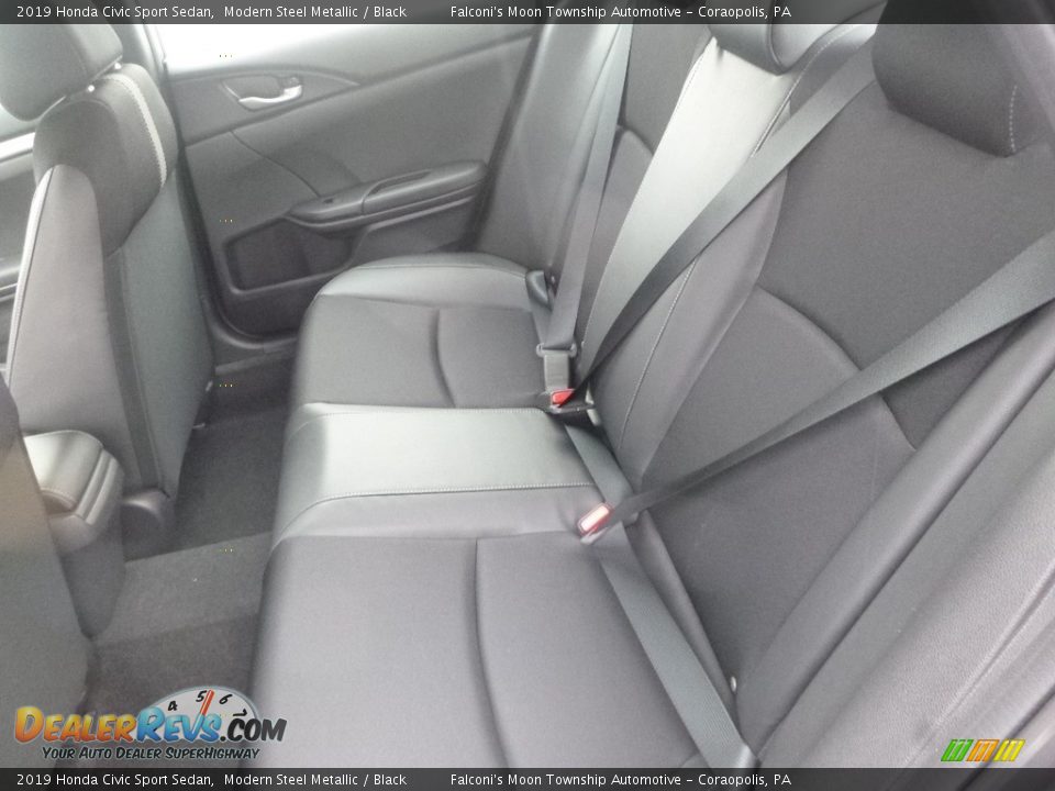 2019 Honda Civic Sport Sedan Modern Steel Metallic / Black Photo #10
