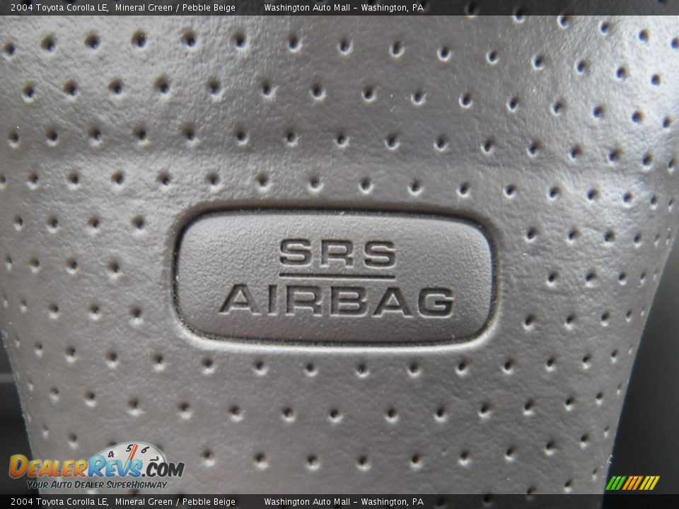 2004 Toyota Corolla LE Mineral Green / Pebble Beige Photo #18