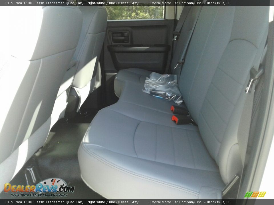 2019 Ram 1500 Classic Tradesman Quad Cab Bright White / Black/Diesel Gray Photo #10