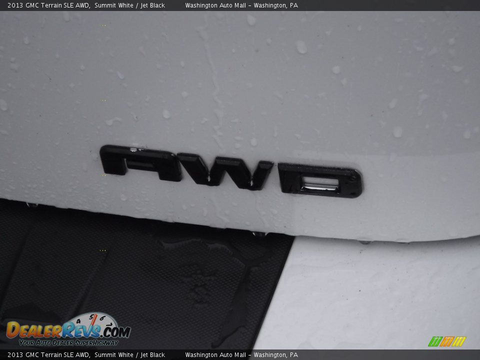2013 GMC Terrain SLE AWD Summit White / Jet Black Photo #10