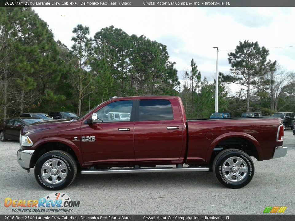 2018 Ram 2500 Laramie Crew Cab 4x4 Delmonico Red Pearl / Black Photo #2