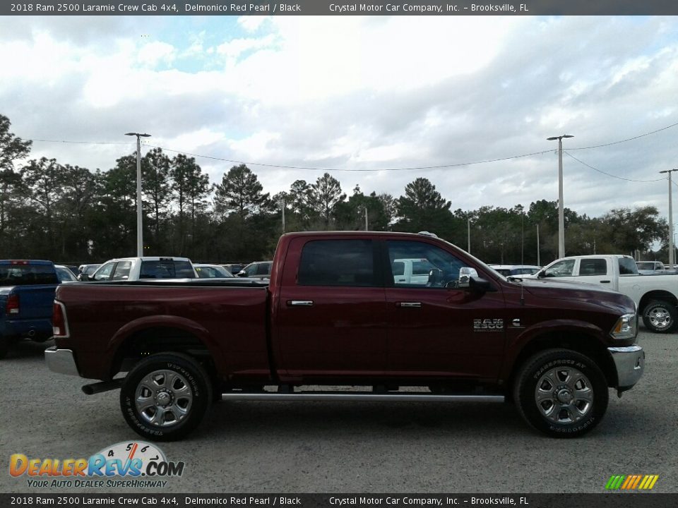2018 Ram 2500 Laramie Crew Cab 4x4 Delmonico Red Pearl / Black Photo #6