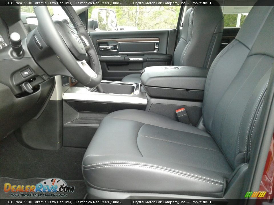 2018 Ram 2500 Laramie Crew Cab 4x4 Delmonico Red Pearl / Black Photo #9