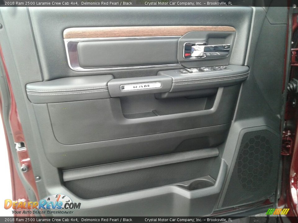 2018 Ram 2500 Laramie Crew Cab 4x4 Delmonico Red Pearl / Black Photo #18