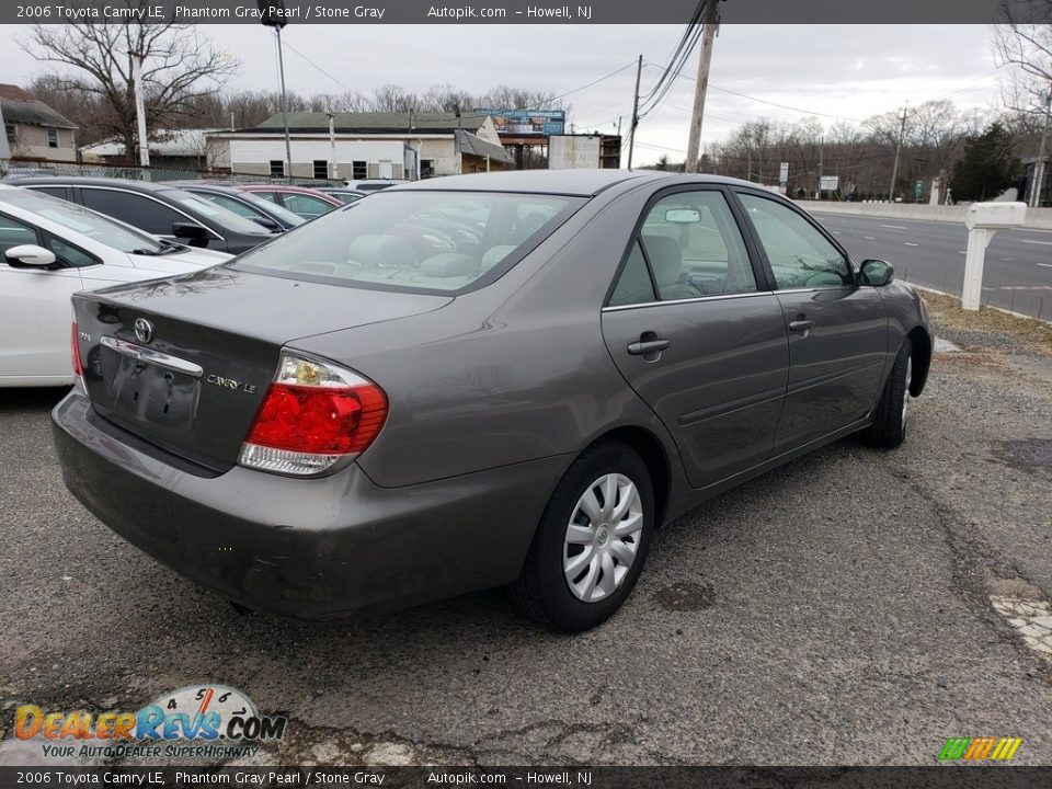 2006 Toyota Camry LE Phantom Gray Pearl / Stone Gray Photo #3