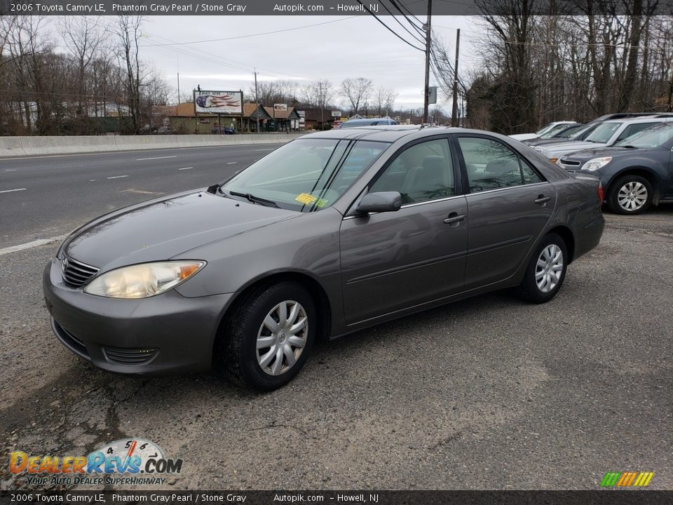 2006 Toyota Camry LE Phantom Gray Pearl / Stone Gray Photo #7