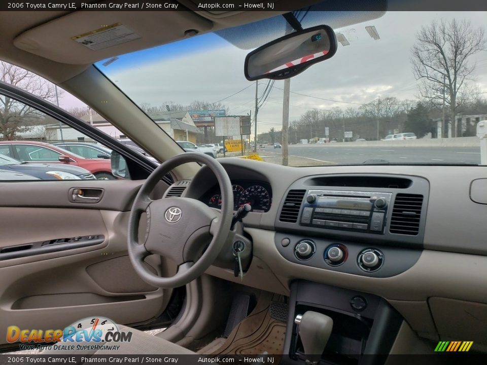 2006 Toyota Camry LE Phantom Gray Pearl / Stone Gray Photo #14