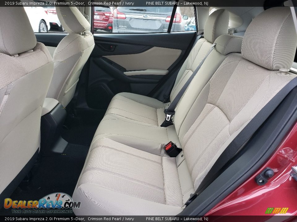 Rear Seat of 2019 Subaru Impreza 2.0i Premium 5-Door Photo #6
