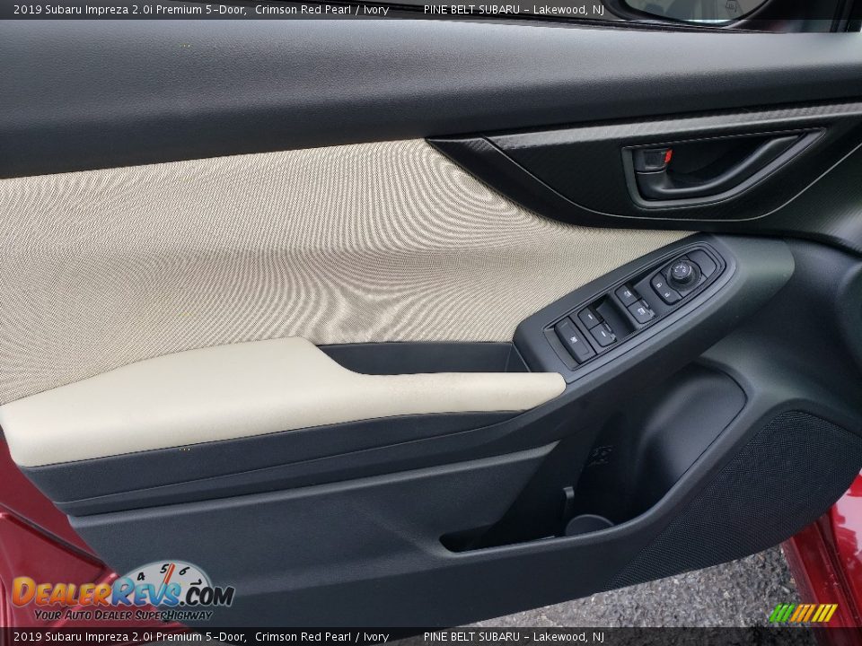 Door Panel of 2019 Subaru Impreza 2.0i Premium 5-Door Photo #8