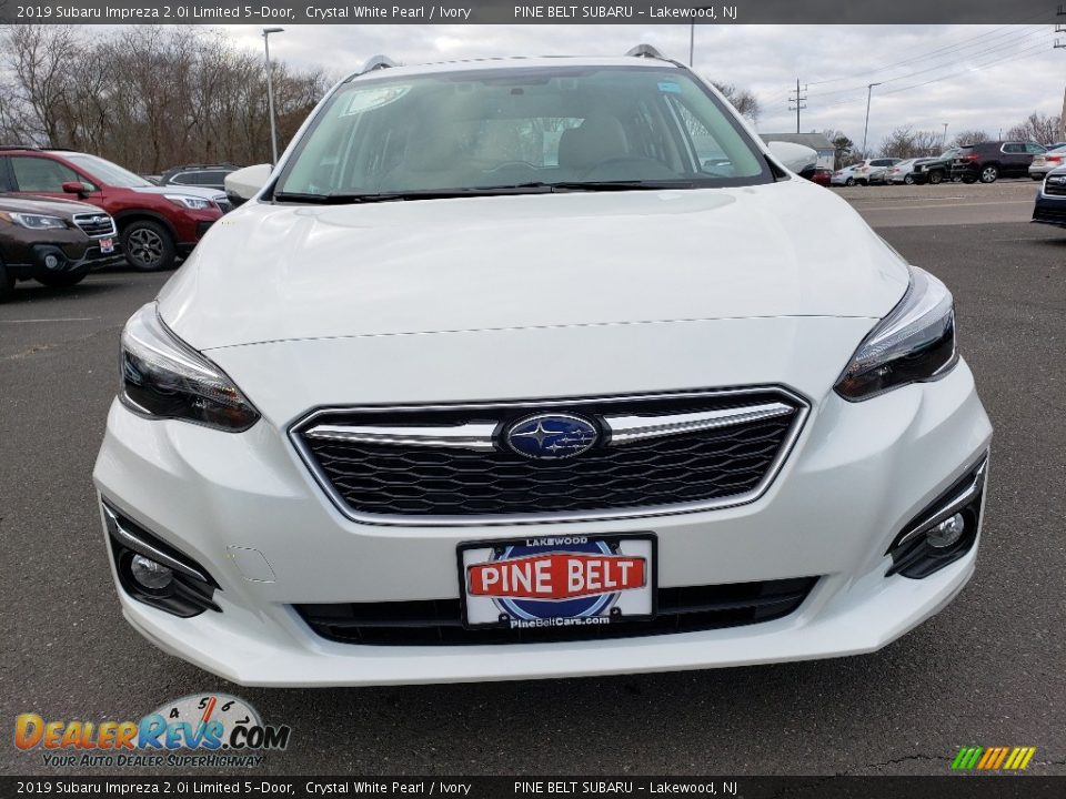 2019 Subaru Impreza 2.0i Limited 5-Door Crystal White Pearl / Ivory Photo #2