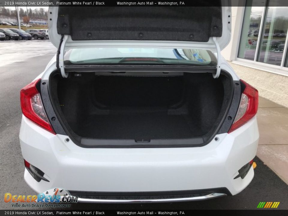 2019 Honda Civic LX Sedan Platinum White Pearl / Black Photo #23