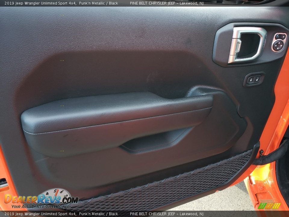 2019 Jeep Wrangler Unlimited Sport 4x4 Punk'n Metallic / Black Photo #9