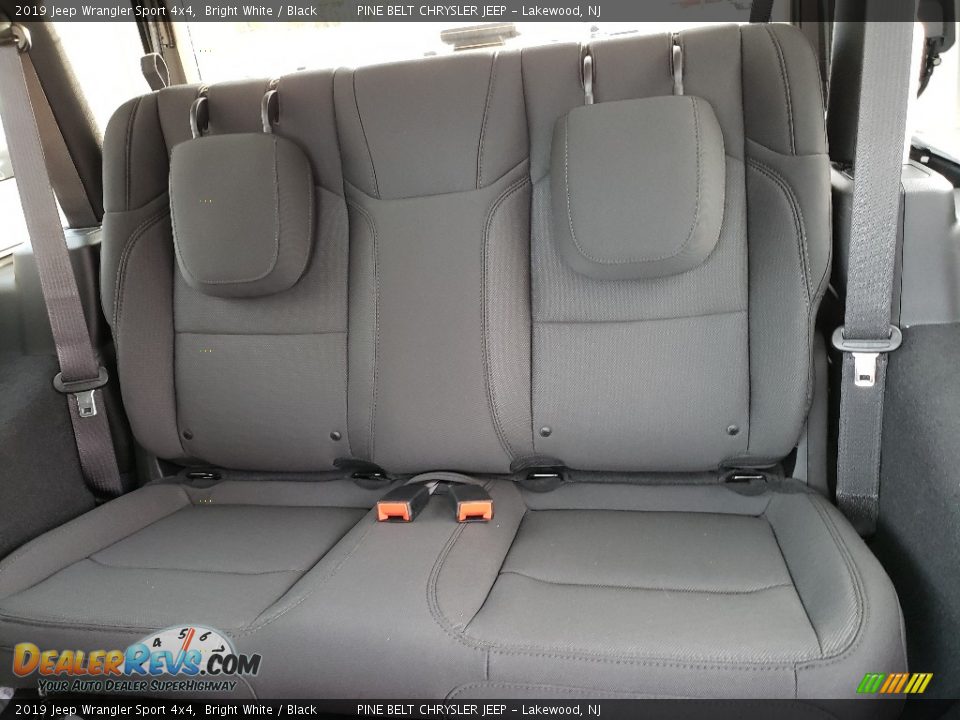 2019 Jeep Wrangler Sport 4x4 Bright White / Black Photo #6
