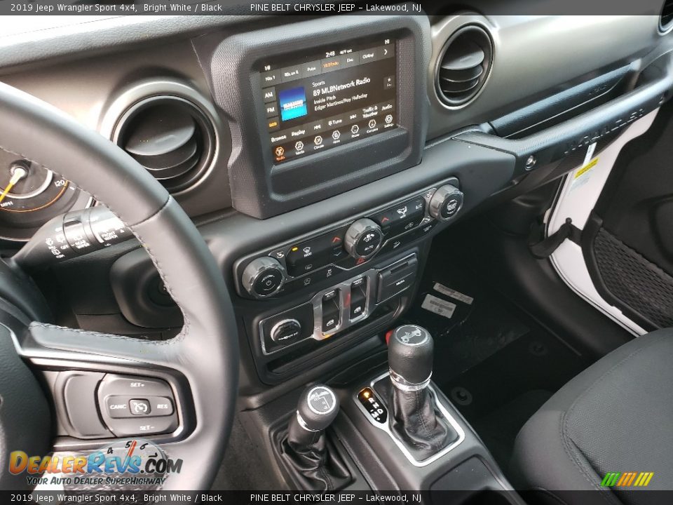 2019 Jeep Wrangler Sport 4x4 Bright White / Black Photo #10