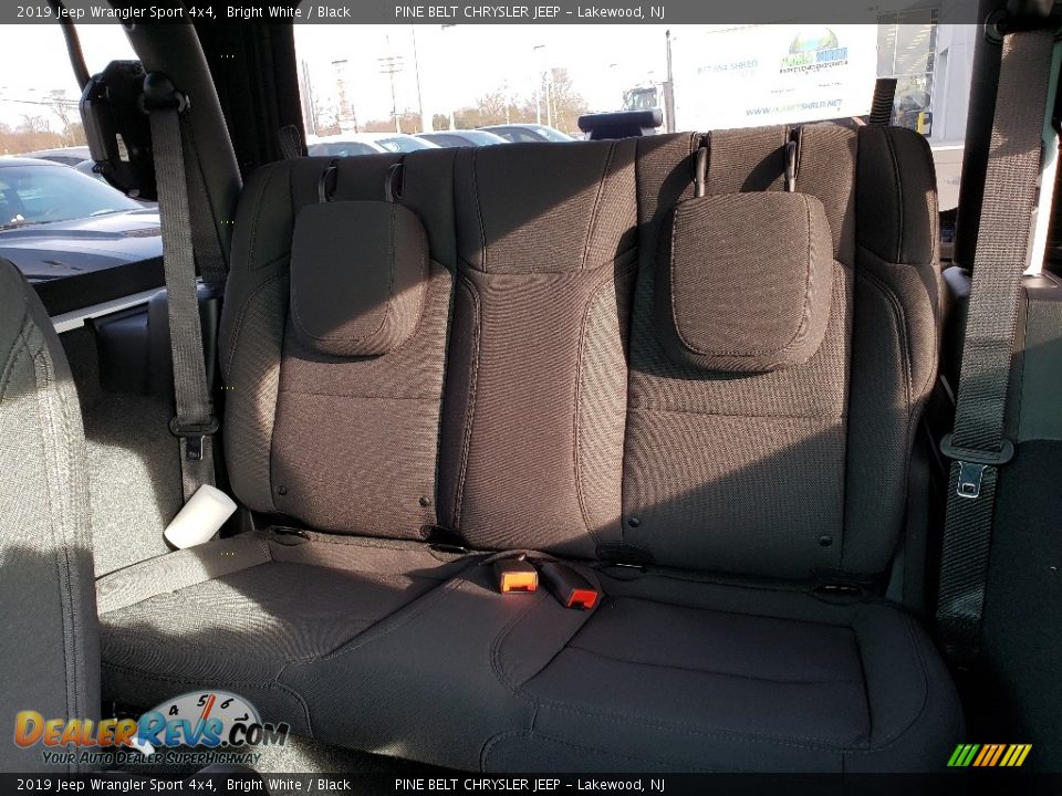 2019 Jeep Wrangler Sport 4x4 Bright White / Black Photo #6