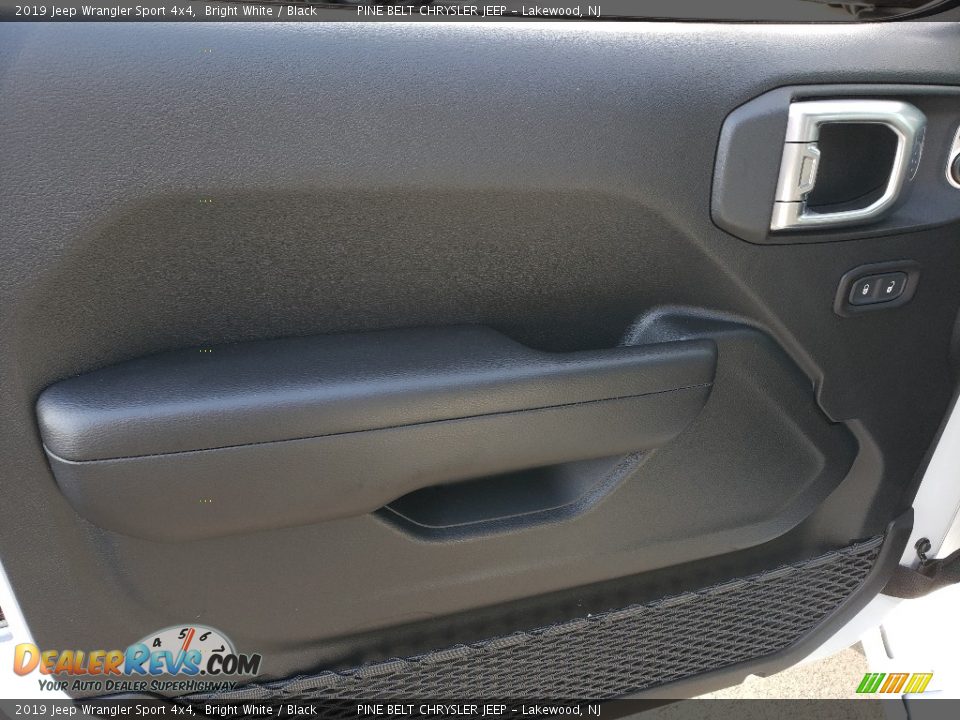 2019 Jeep Wrangler Sport 4x4 Bright White / Black Photo #8