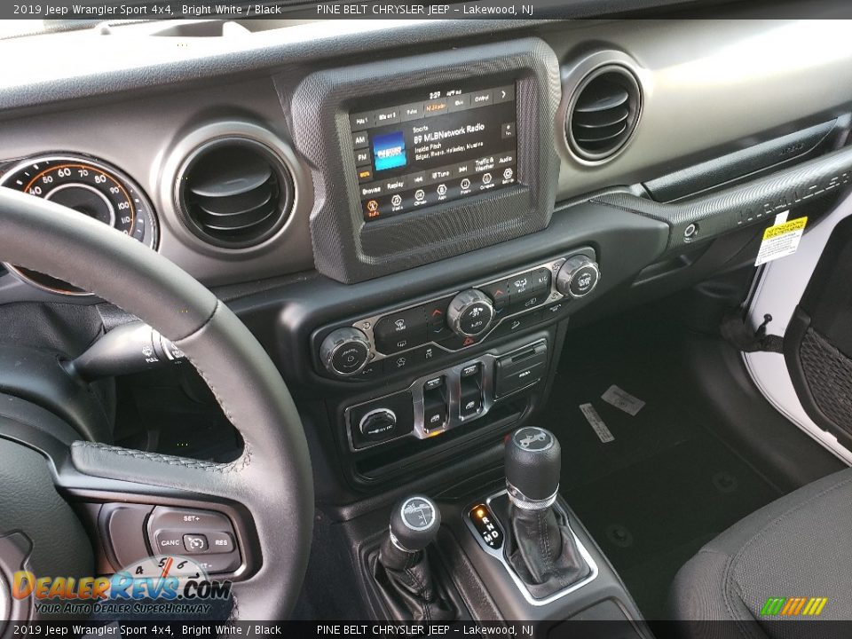 2019 Jeep Wrangler Sport 4x4 Bright White / Black Photo #10