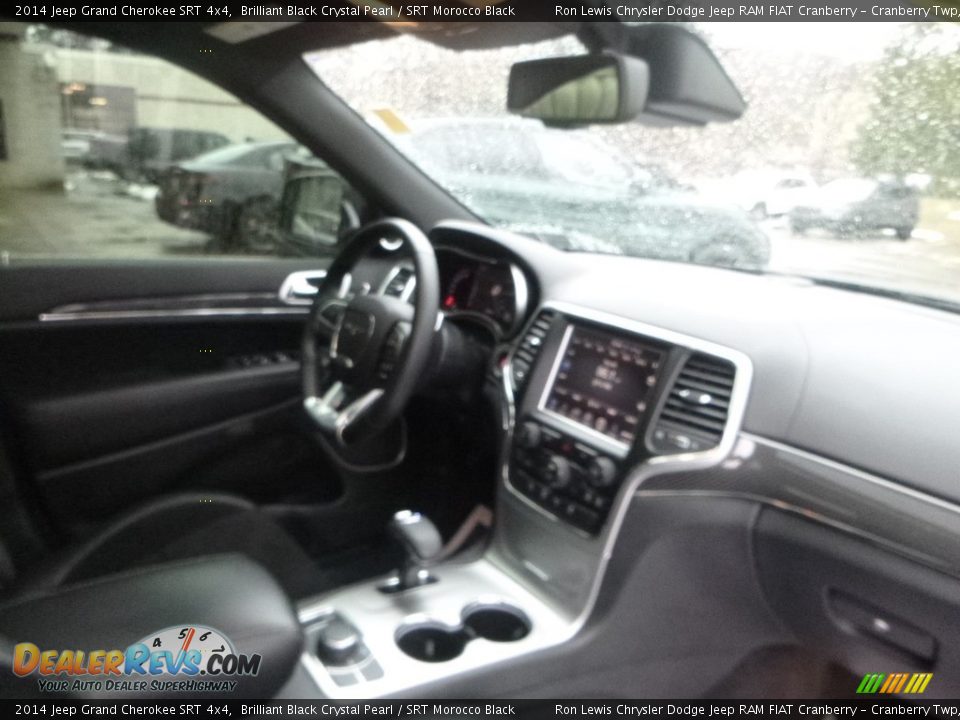 2014 Jeep Grand Cherokee SRT 4x4 Brilliant Black Crystal Pearl / SRT Morocco Black Photo #12