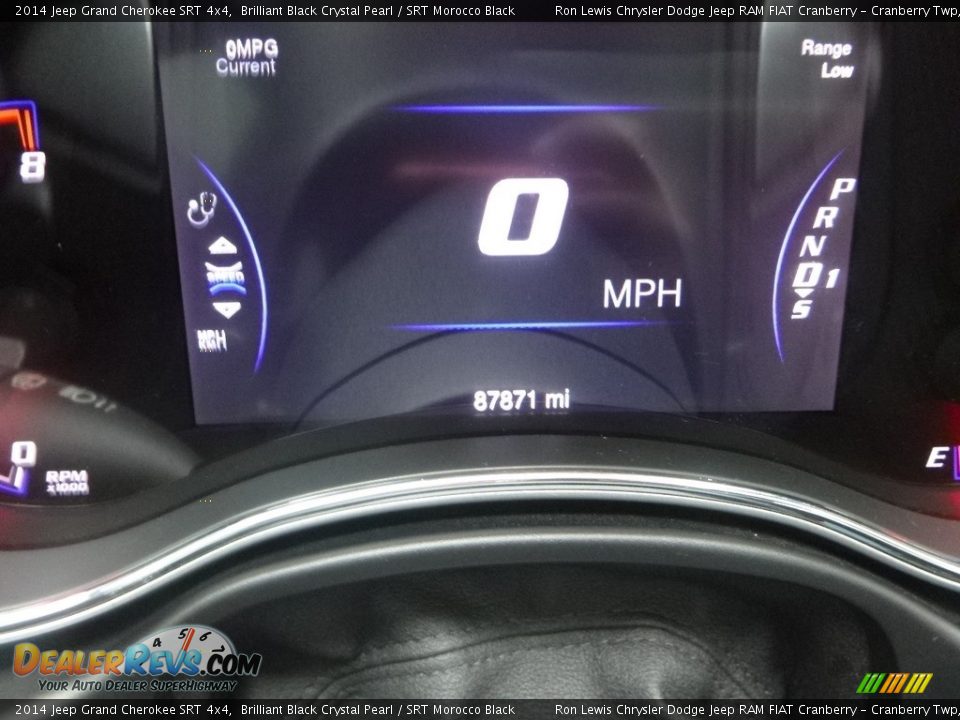 2014 Jeep Grand Cherokee SRT 4x4 Brilliant Black Crystal Pearl / SRT Morocco Black Photo #20