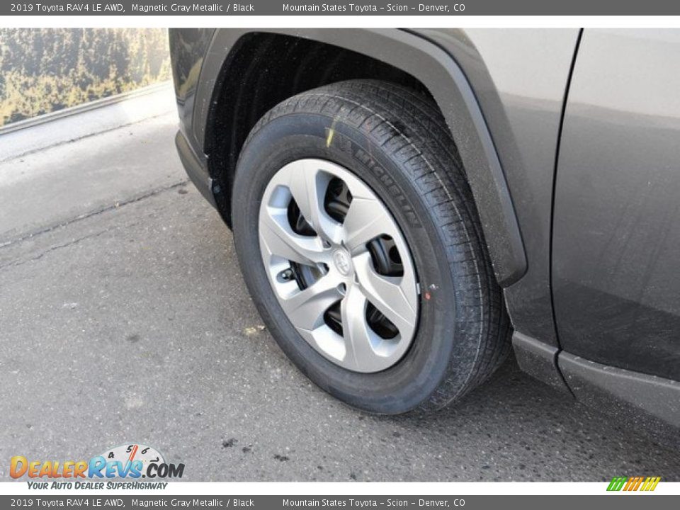 2019 Toyota RAV4 LE AWD Magnetic Gray Metallic / Black Photo #32
