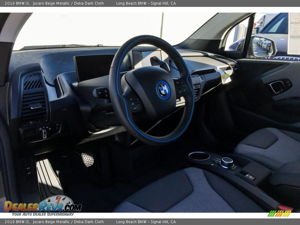2019 BMW i3 Jucaro Beige Metallic / Deka Dark Cloth Photo #4