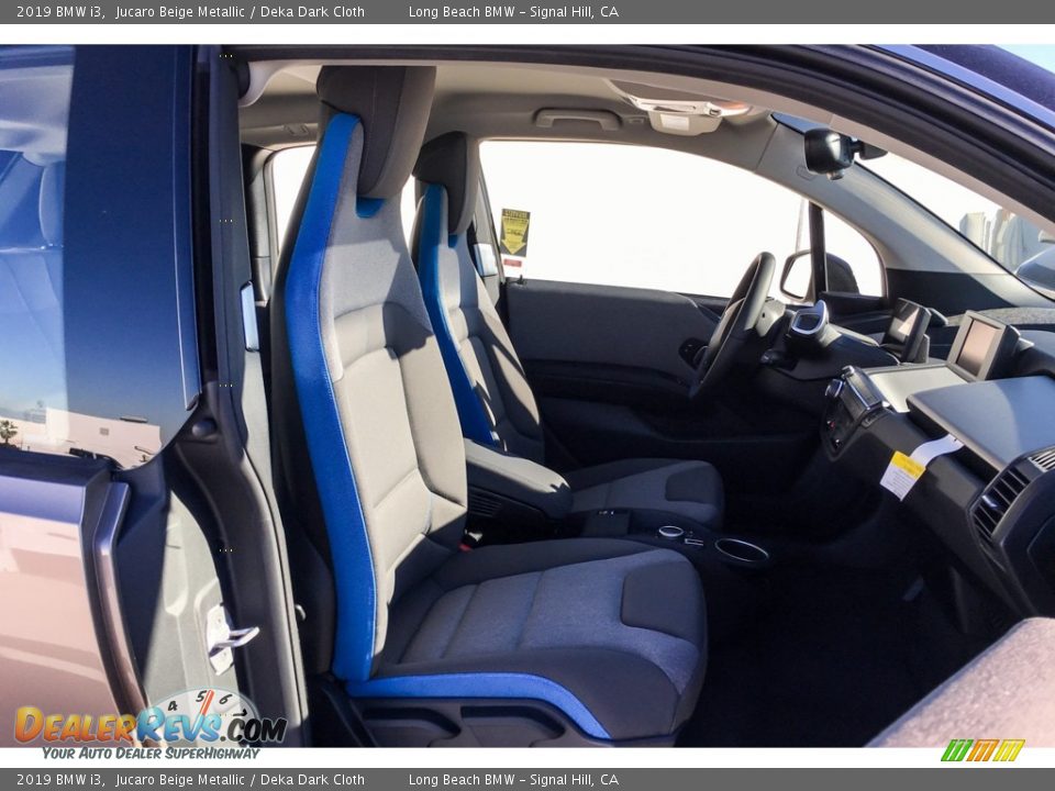 2019 BMW i3 Jucaro Beige Metallic / Deka Dark Cloth Photo #5