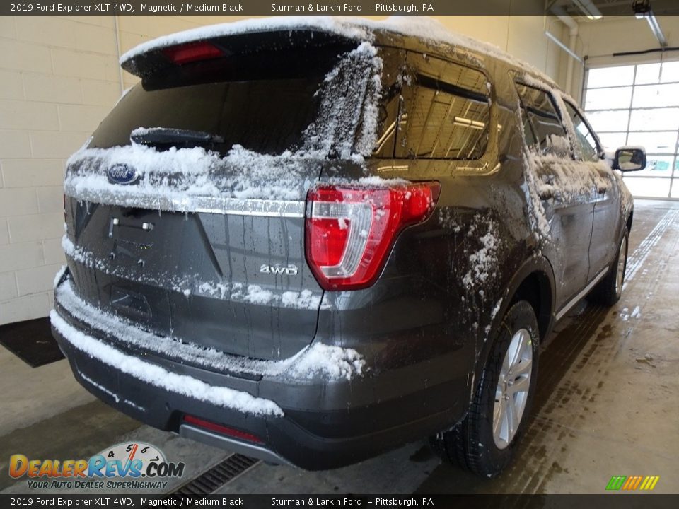 2019 Ford Explorer XLT 4WD Magnetic / Medium Black Photo #2