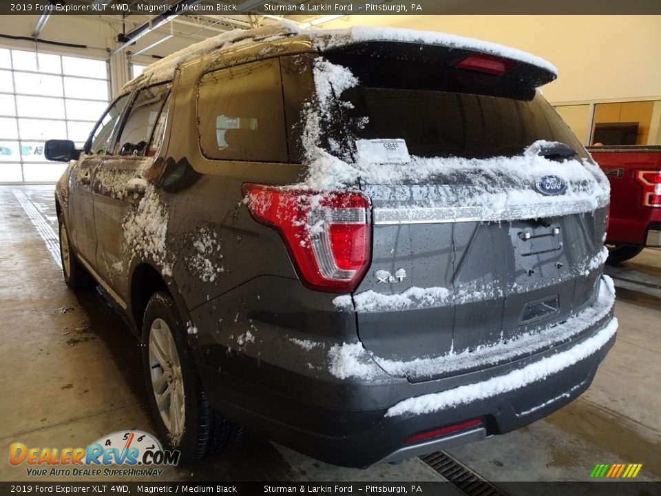 2019 Ford Explorer XLT 4WD Magnetic / Medium Black Photo #3